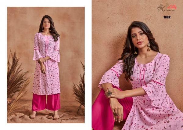 Lilly Mumtaz-Rayon-Kurti-With-Plazzo